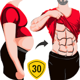 Packer - Six Pack Abs Home Workouts in 30 Days आइकन