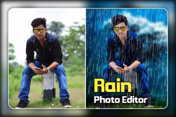 Rain Photo Editor screenshot 2