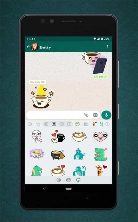 Free Messenger Whats Stickers New screenshot 2