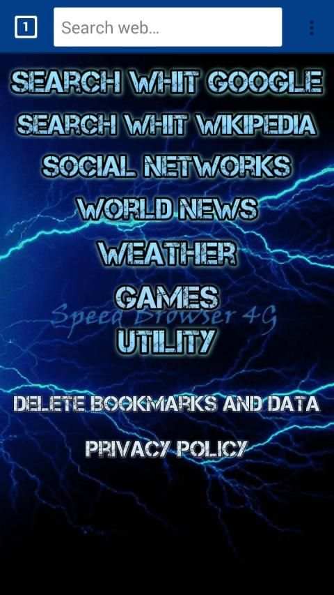 Speed Browser 4G - Light & Fast screenshot 3