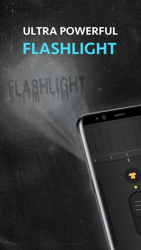 Free Flashlight - Bright, Emergency&Earthquake use स्क्रीनशॉट 1