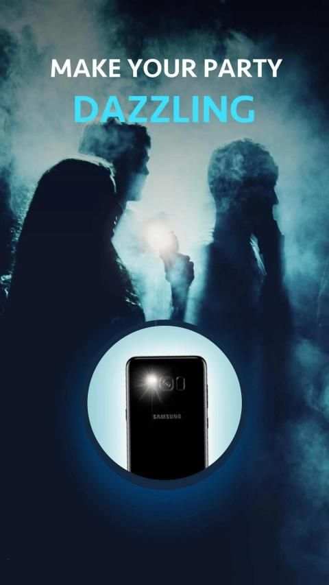Free Flashlight - Bright, Emergency&Earthquake use स्क्रीनशॉट 3
