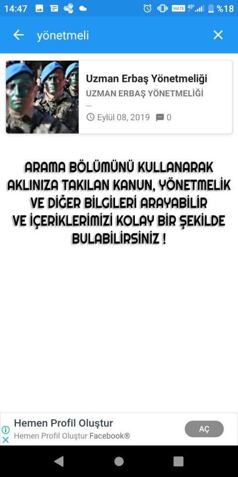 Askeri Bilgiler screenshot 2