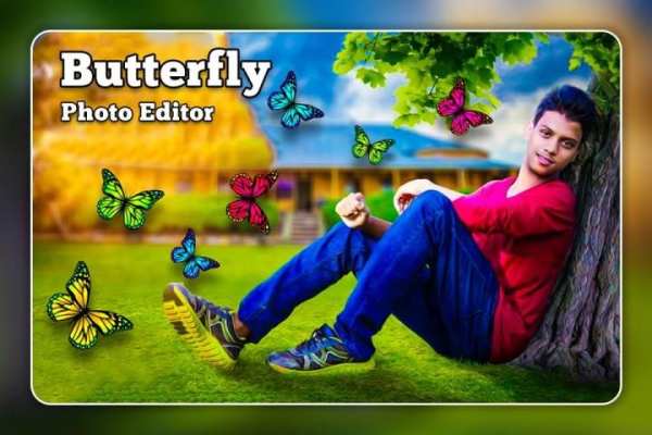 Butterfly Photo Editor - Butterfly Photo Frame Art screenshot 2