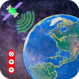 Live Earth Map Voice Navigation :Route Finder