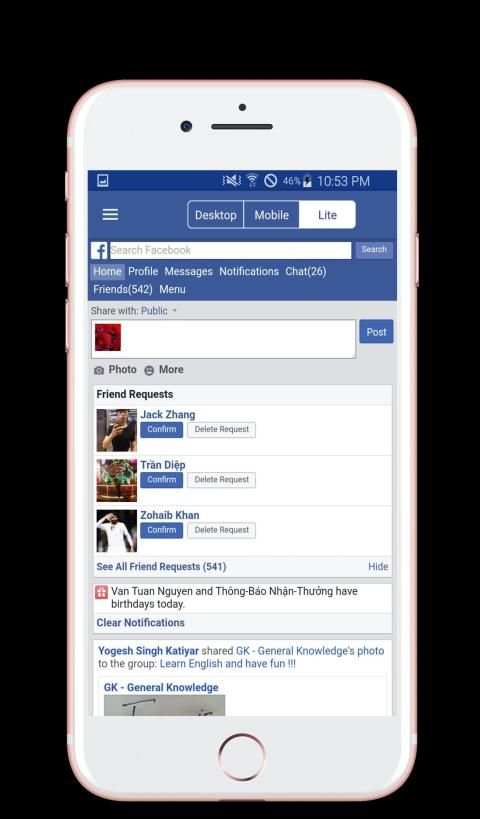 PC View for Facebook - Desktop Browser screenshot 6