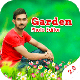 ikon Garden Photo Editor - Garden Photo Frame Art