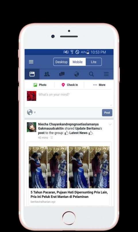 PC View for Facebook - Desktop Browser screenshot 4