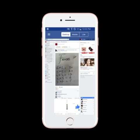 PC View for Facebook - Desktop Browser screenshot 2