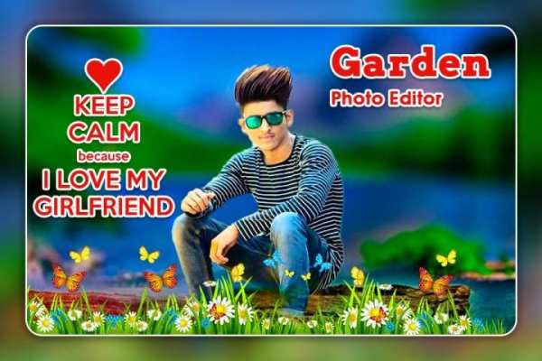 Garden Photo Editor - Garden Photo Frame Art screenshot 1