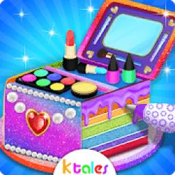 Makeup Kits Cake for girls & Cosmetic Cookie Maker