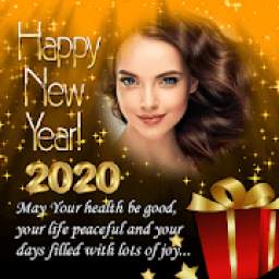 Happy New Year Photo Frame 2020-New Year Greetings
