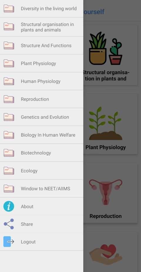 NEET Help – Class of Biology screenshot 2