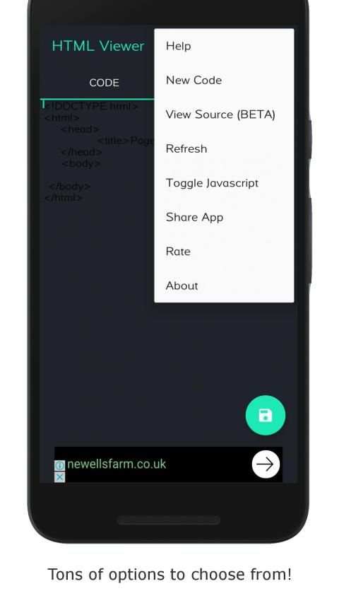 HTML Viewer screenshot 2