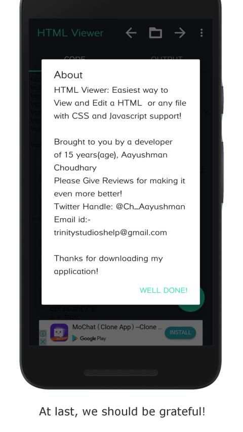 HTML Viewer screenshot 1