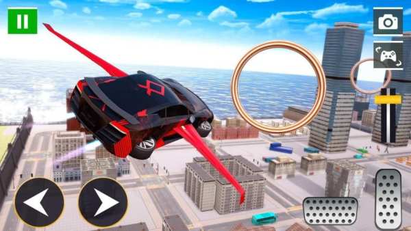 Flying Car Game Driving Simulator screenshot 5