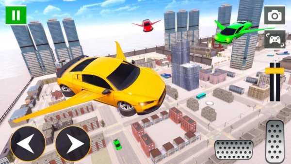 Flying Car Game Driving Simulator screenshot 2