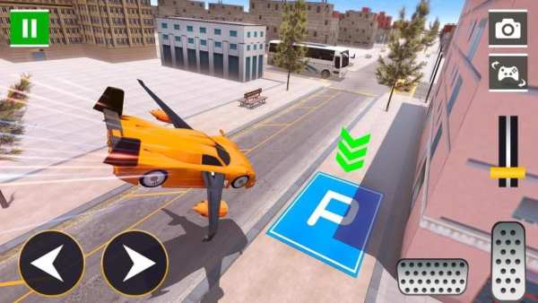 Flying Car Game Driving Simulator screenshot 1