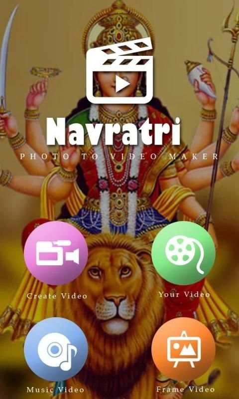 Navratri Video Maker Music screenshot 5