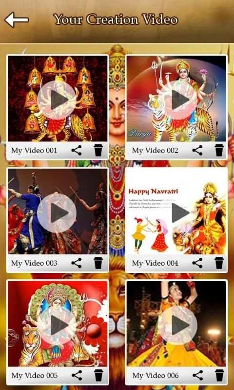 Navratri Video Maker Music screenshot 1