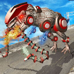 Robot Dino Vs Robot Snake Shooting Game icon