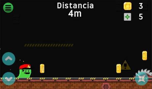 Slime Ninja Run 2D screenshot 1