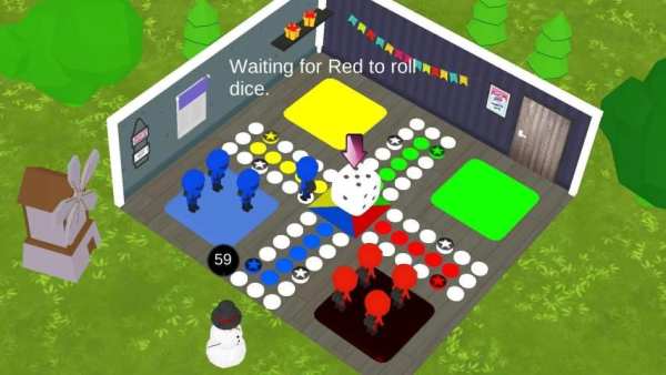 Ludo Multiplayer 3D 2018 screenshot 1