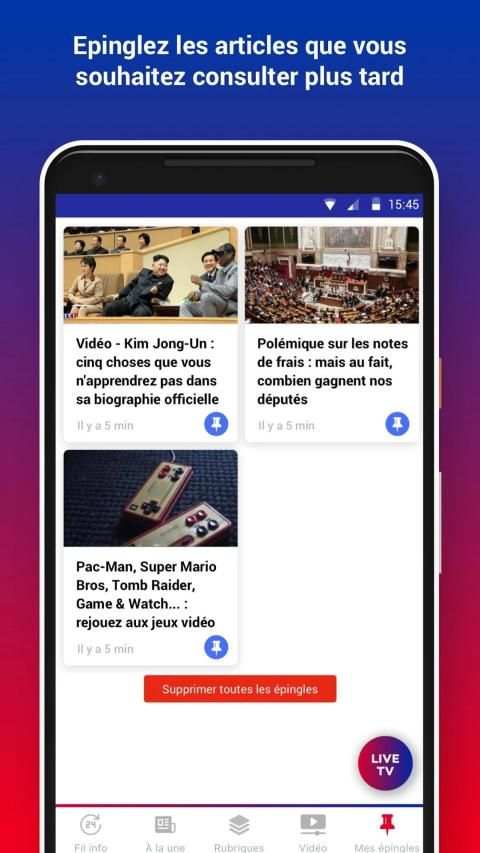 LCI ** Actualités - Info live & Replay screenshot 6