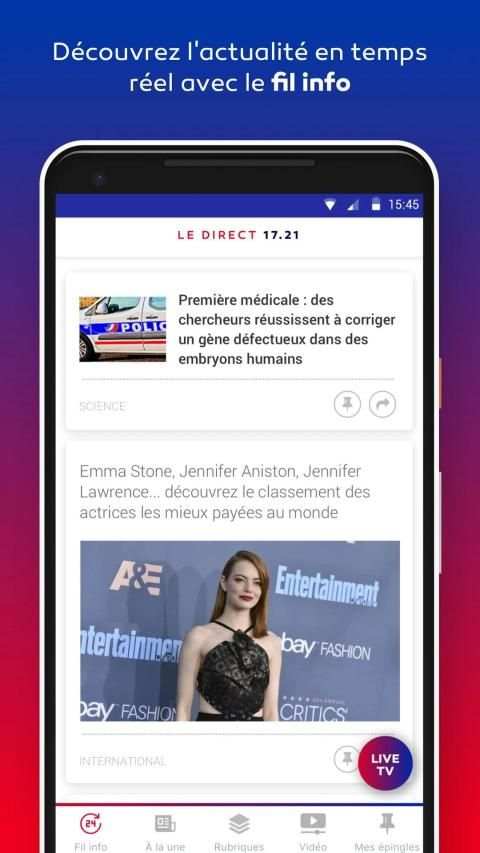 LCI ** Actualités - Info live & Replay screenshot 8