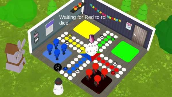 Ludo Multiplayer 3D 2018 screenshot 2
