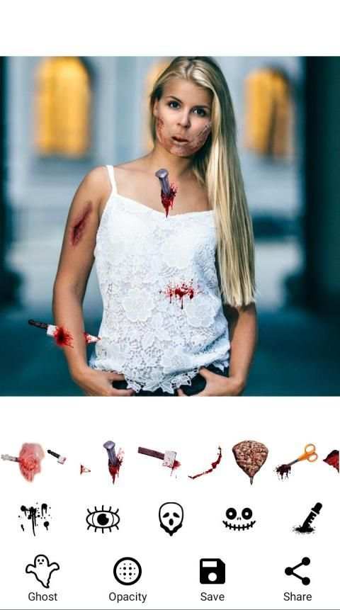 Zombie Photo Editor screenshot 2