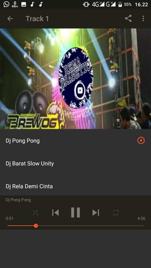Dj Pong Pong Remix Full Bass Offline 2 تصوير الشاشة