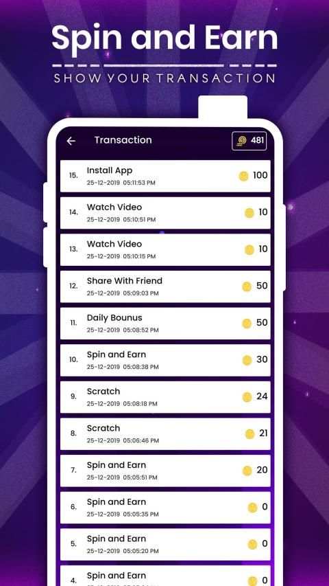 Spin and Earn : Earn Money 3 تصوير الشاشة