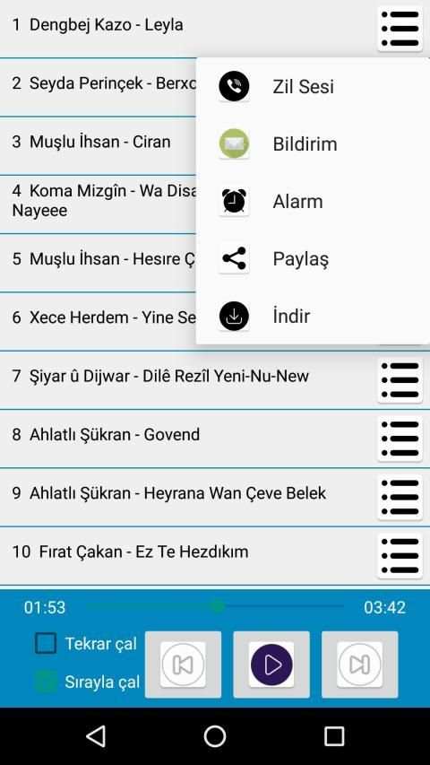 Kürtçe Şarkılar internetsiz screenshot 2