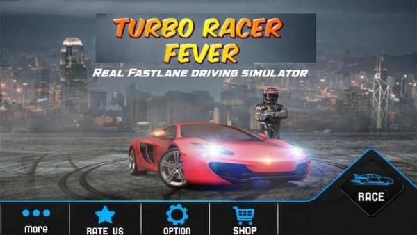 Turbo Racer Fever - Car Racing स्क्रीनशॉट 1