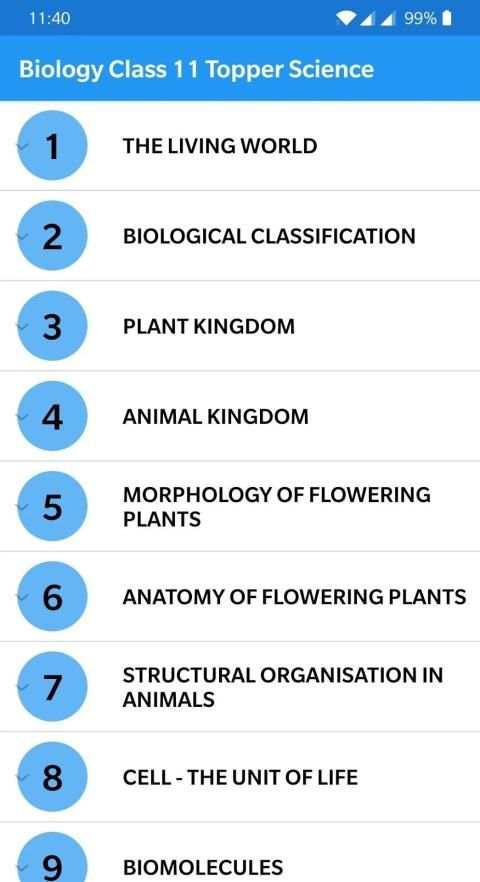 Boilogy Class 11 Topper Science screenshot 5