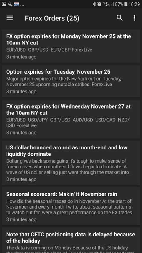 Forex Live screenshot 4