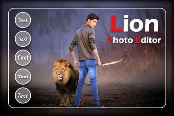 Lion Photo Editor screenshot 2