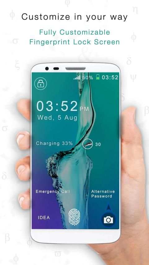 Fingerprint LockScreen Prank screenshot 6