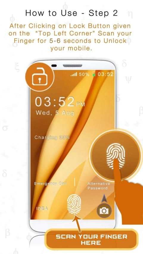 Fingerprint LockScreen Prank screenshot 4