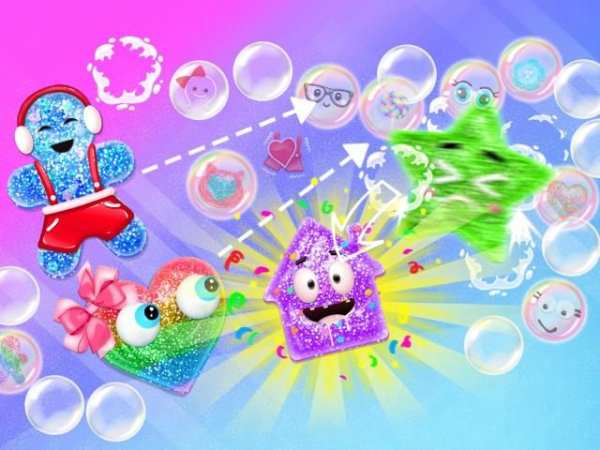 Crazy Fluffy Slime - Glitter Slime स्क्रीनशॉट 1