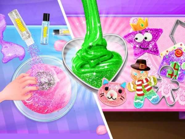 Crazy Fluffy Slime - Glitter Slime स्क्रीनशॉट 2