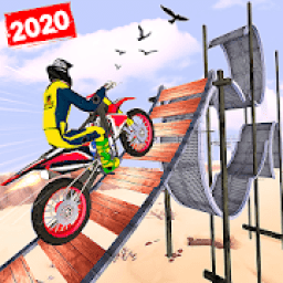 ikon Stunt Bike 3D Racing Games Tricky Master