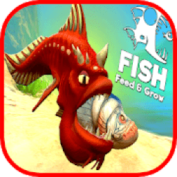 Fish Feed &amp; Shark Grow! Feed Growing Fish™ आइकन