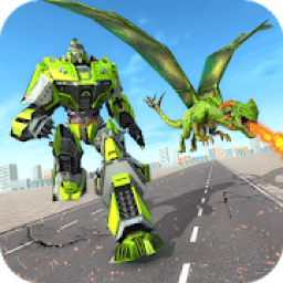 Flying Dragon Robot Transforming War आइकन