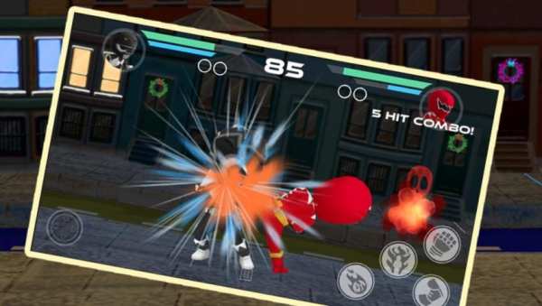 Power Fighting Super Hero game स्क्रीनशॉट 1