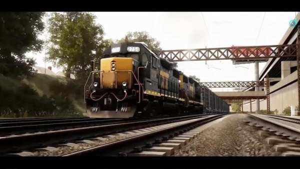 Euro City Train Driving Simulator2:Free Train Game screenshot 2