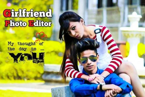 Girlfriend Photo Editor - Girlfriend Photo Frame screenshot 1