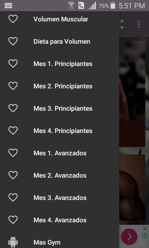 Rutinas de Gimnasio. Fitness screenshot 7