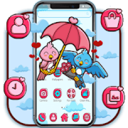 ikon Love Birds Couple Theme